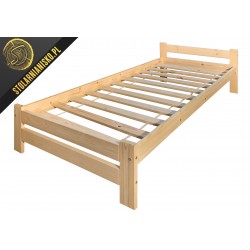 Łóżko Sosnowe 80cm x 200cm Bez Stelaża