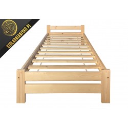 Łóżko Sosnowe 80cm x 200cm Bez Stelaża