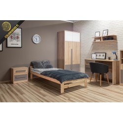 Łóżko Sosnowe 80cm x 200cm Bez Stelaża