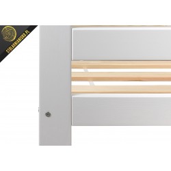 Łóżko Sosnowe Białe 80cm x 200cm